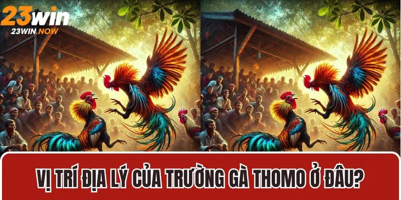 Vị trí địa lý của trường gà thomo ở đâu?